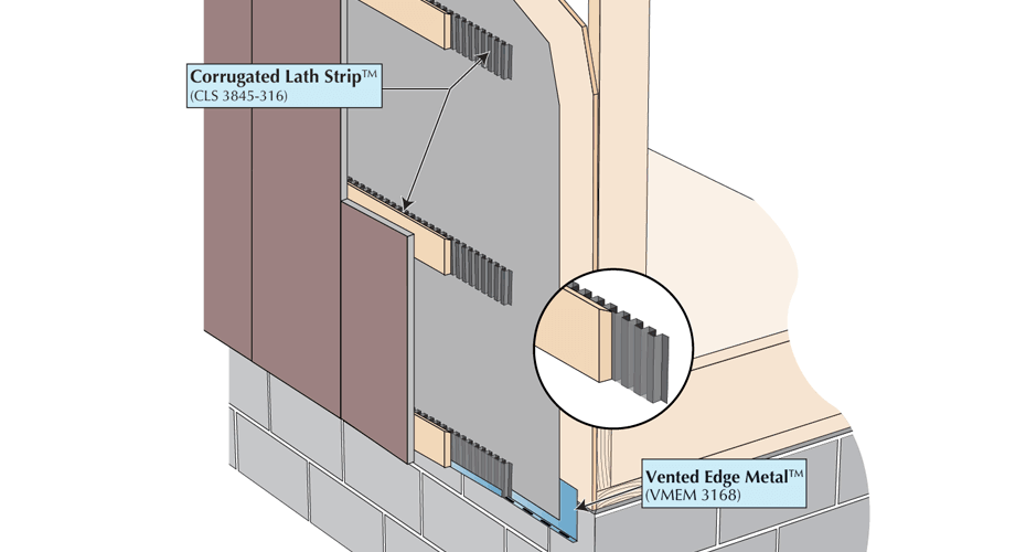 Vertical Siding With Horizontal Nailer Image